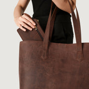 
The Bianca 가죽 토트백 – alternate product view 10