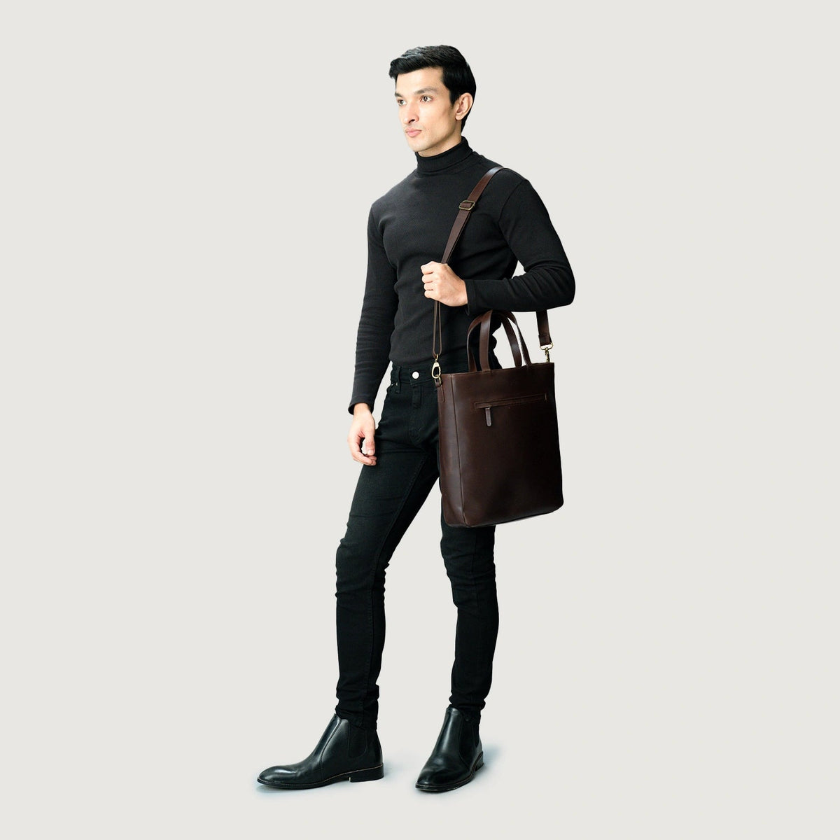 
The Poet 가죽 토트백 – alternate product view 9