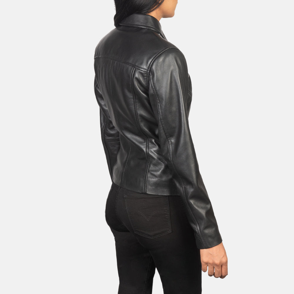 Tomachi Red 가죽 자켓 여성용 – alternate product view 5