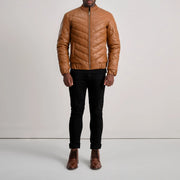 Travis 가죽 자켓 남성용 – alternate product view 3