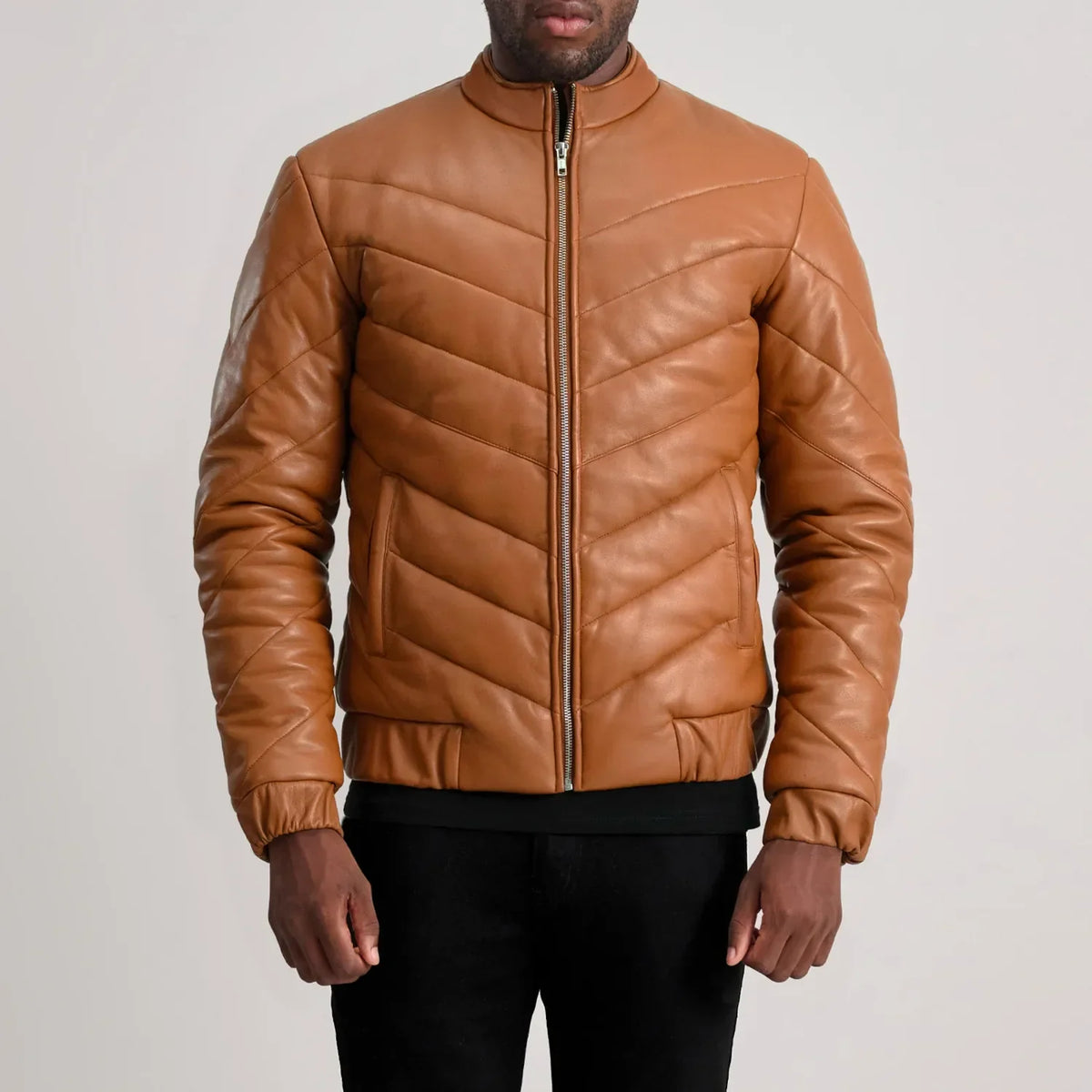 Travis 가죽 자켓 남성용 – alternate product view 4