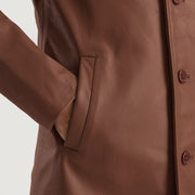
내부 라이닝 뷰 Showing Quilted Polyester Lining & 내부 수납 포켓 2개