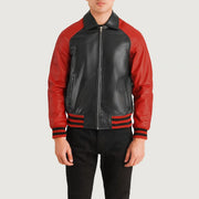 Walton Varsity 가죽 자켓 남성용 – alternate product view 4
