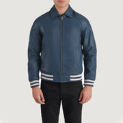 Walton Varsity 가죽 자켓 남성용 – alternate product view 1