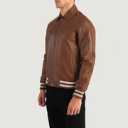 Walton Varsity 가죽 자켓 남성용 – alternate product view 3