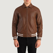 Walton Varsity 가죽 자켓 남성용 – alternate product view 4