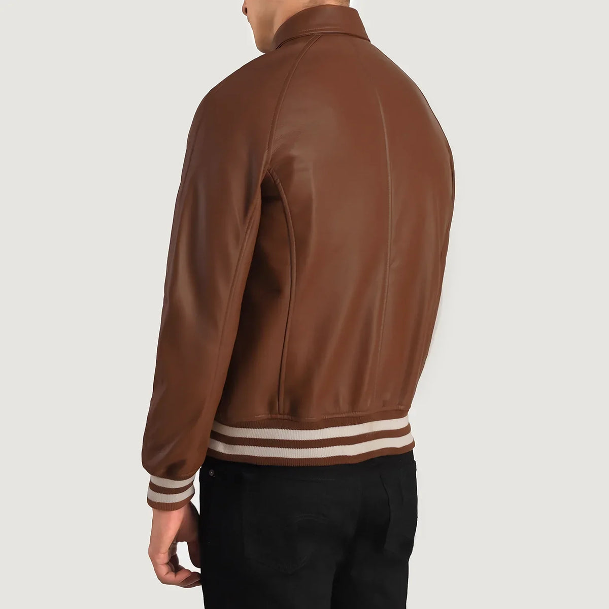 Walton Varsity 가죽 자켓 남성용 – alternate product view 5