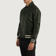 Walton Varsity 가죽 자켓 남성용 – alternate product view 2