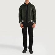 Walton Varsity 가죽 자켓 남성용 – alternate product view 4