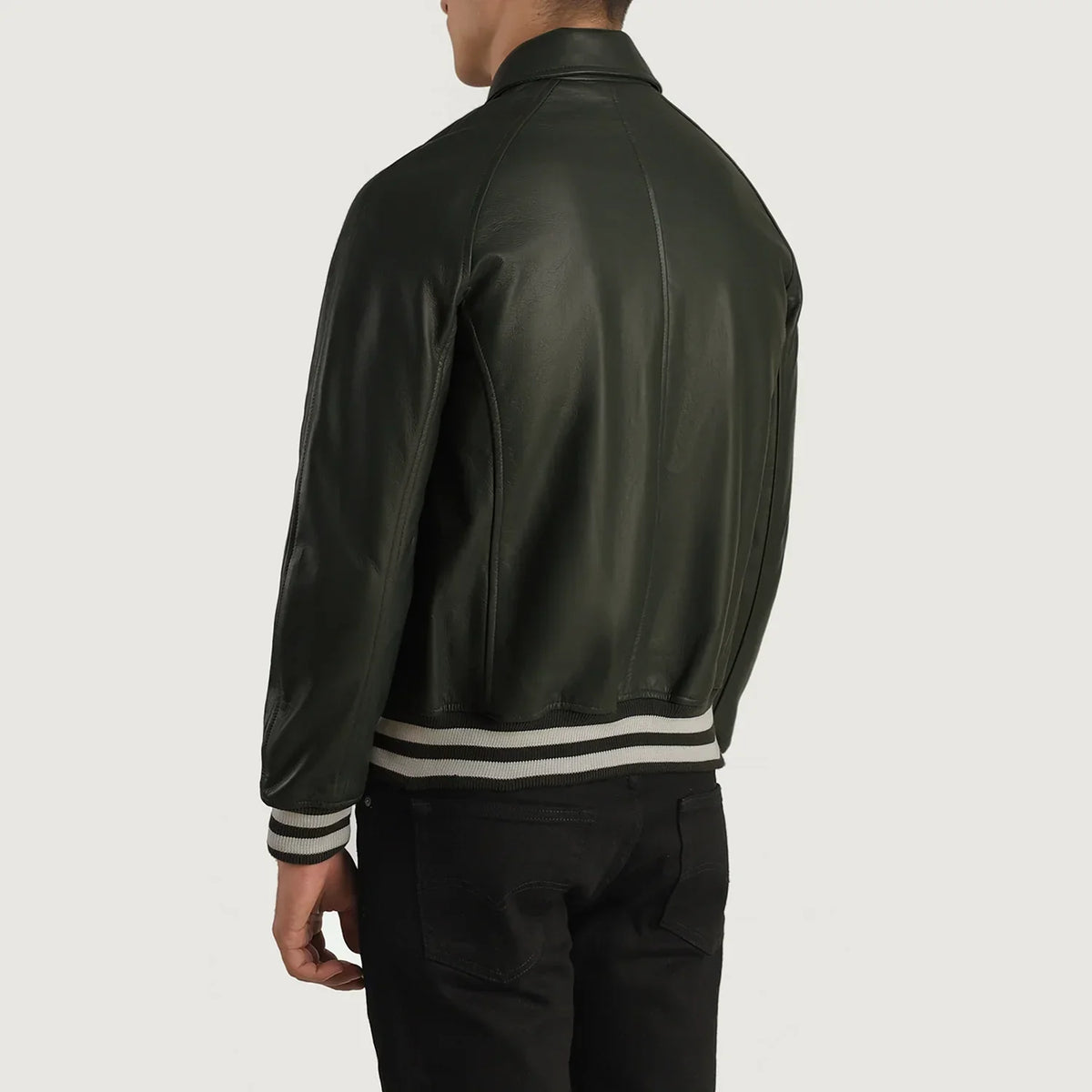 Walton Varsity 가죽 자켓 남성용 – alternate product view 5