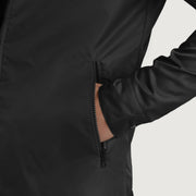 
내부 라이닝 뷰 Showing Quilted Viscose Lining & 내부 수납 포켓 2개