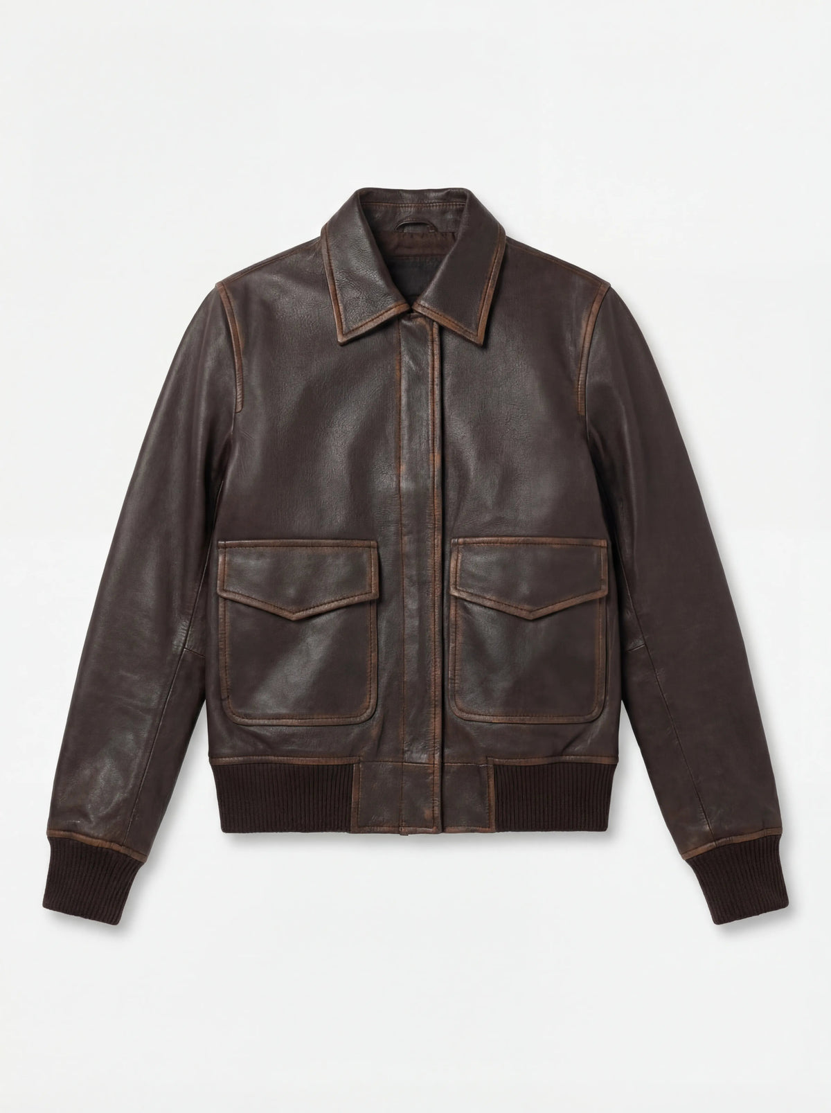 Westa A-2 가죽 봄버 자켓 여성용 – alternate product view 4