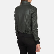 Westa A-2 가죽 봄버 자켓 여성용 – alternate product view 5