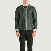 Willis Varsity 가죽 자켓 남성용 – alternate product view 4