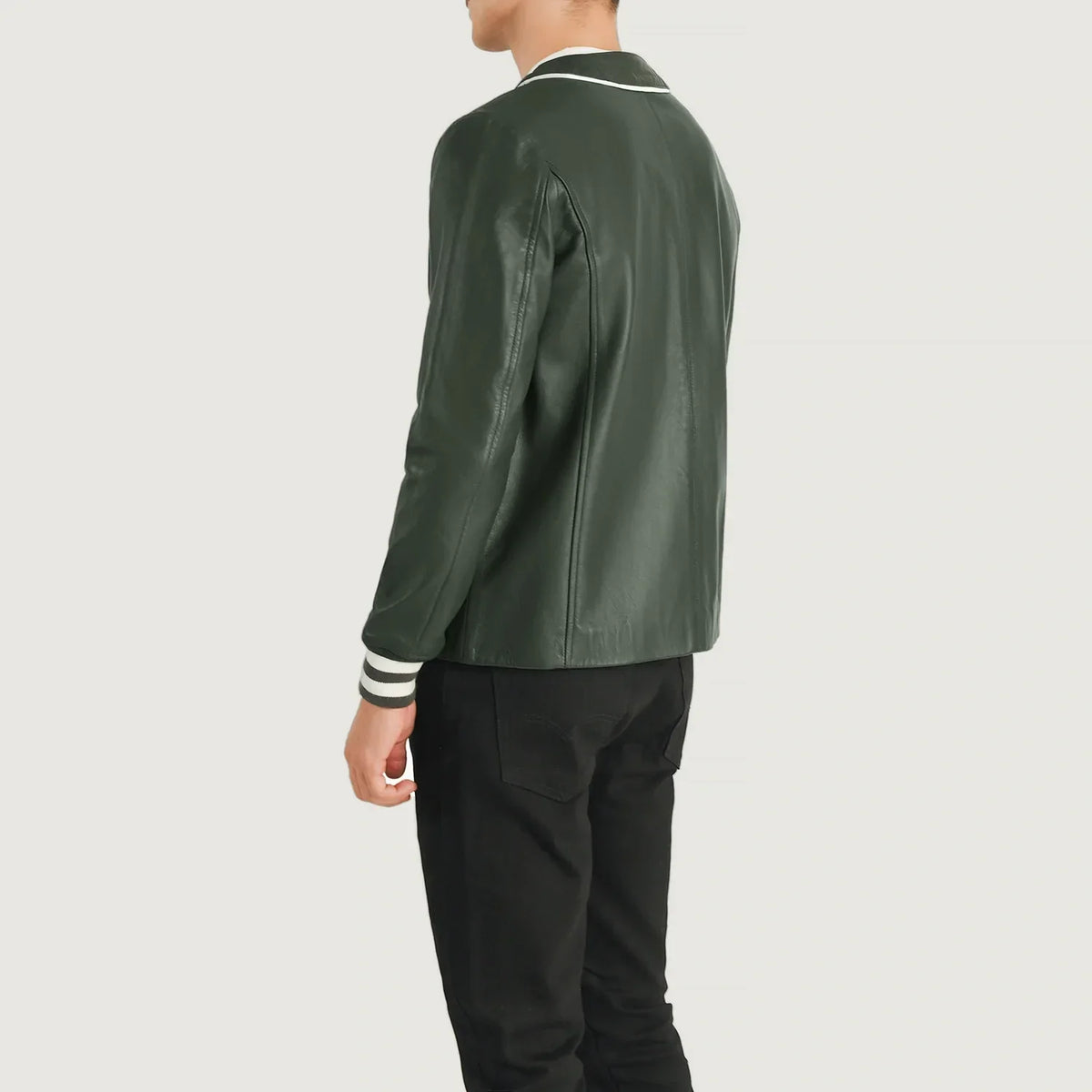 Willis Varsity 가죽 자켓 남성용 – alternate product view 5
