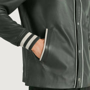 Willis Varsity 가죽 자켓 남성용 – alternate product view 6