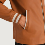 Willis Varsity 가죽 자켓 남성용 – alternate product view 6
