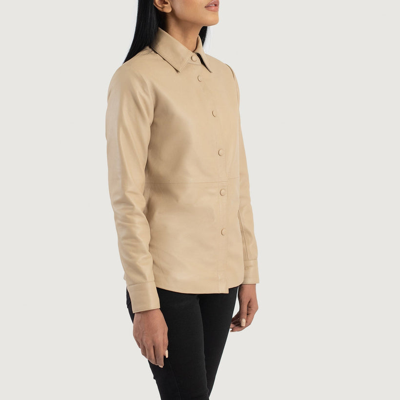 Zenith Shirt 가죽 자켓 여성용