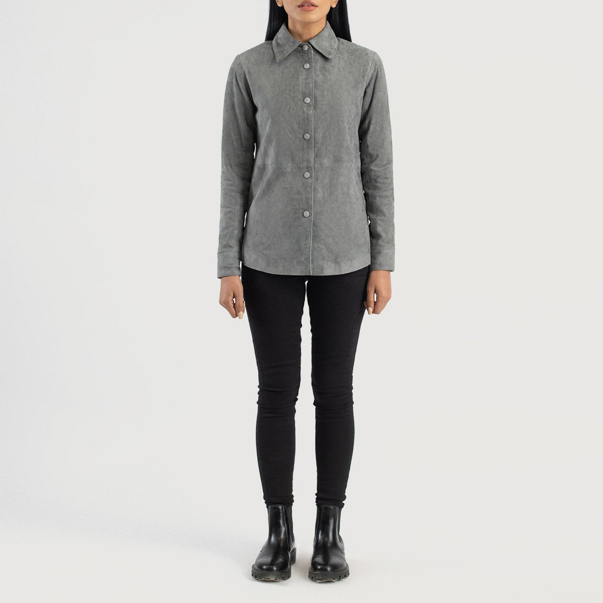 Zenith Shirt 가죽 자켓 여성용 – alternate product view 3