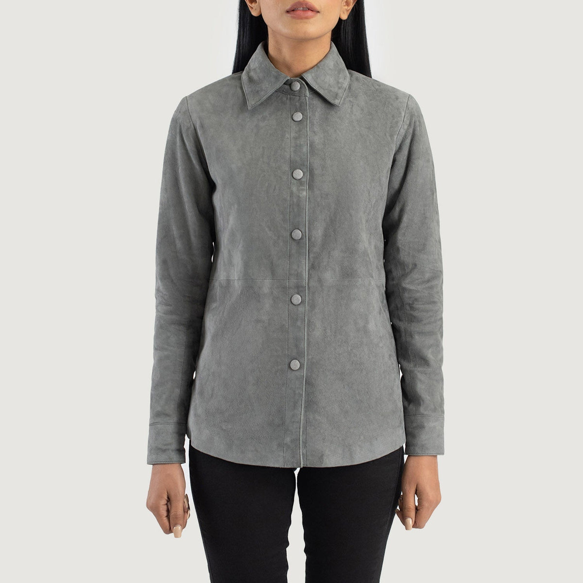 Zenith Shirt 가죽 자켓 여성용 – alternate product view 4