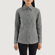Zenith Shirt 가죽 자켓 여성용 – alternate product view 4