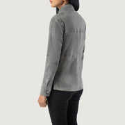 Zenith Shirt 가죽 자켓 여성용 – alternate product view 5