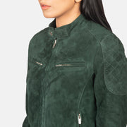 
Zenna 가죽 항공 점퍼 봄버 여성용 – alternate product view 6