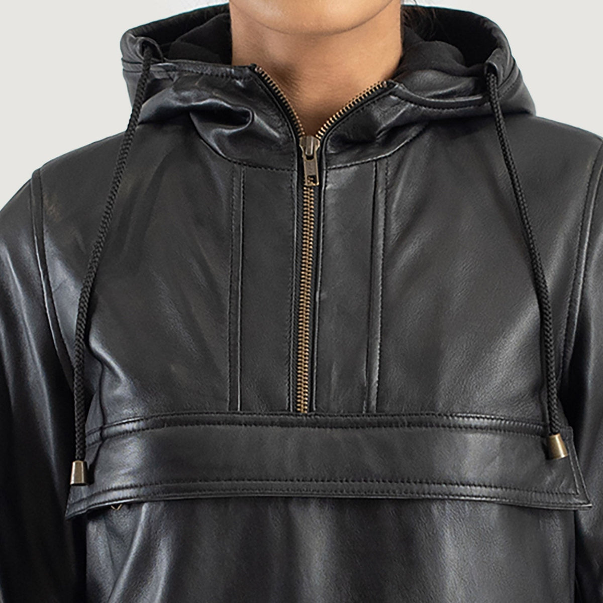 Zest Hooded Pullover 가죽 자켓 여성용 – alternate product view 6