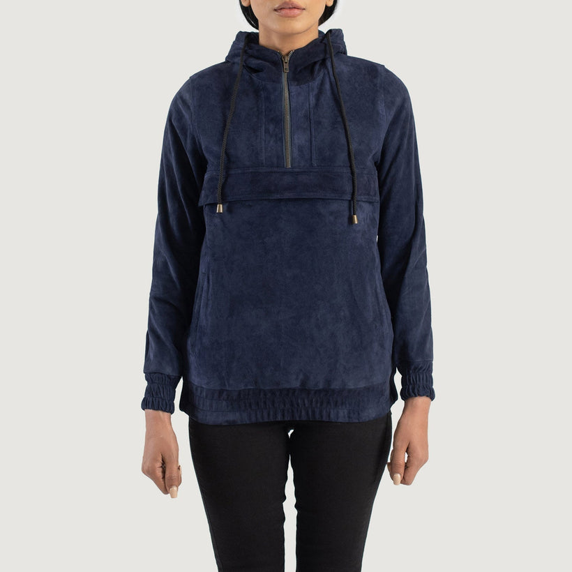 Zest Hooded Pullover 가죽 자켓 여성용