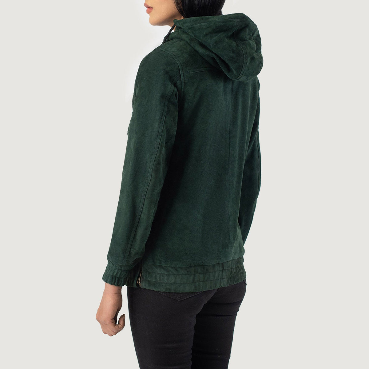 Zest Hooded Pullover 가죽 자켓 여성용 – alternate product view 5